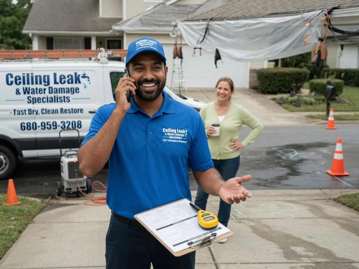 Ceiling Leak Cleanup Uhrichsville, OH FAQs